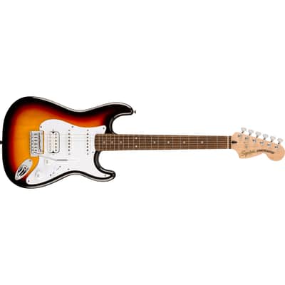 Squier Affinity Stratocaster Junior HSS - Laurel Fingerboard, 3-Color Sunburst image 4