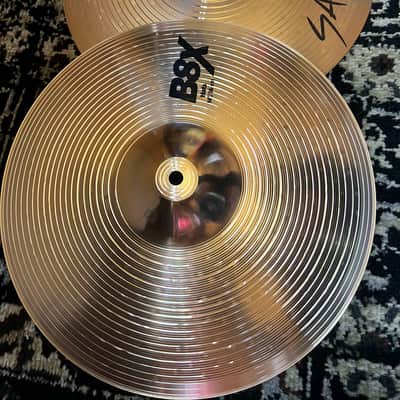 Mint Sabian 14" B8X Hi-Hat Cymbals (Pair) - Brilliant image 2