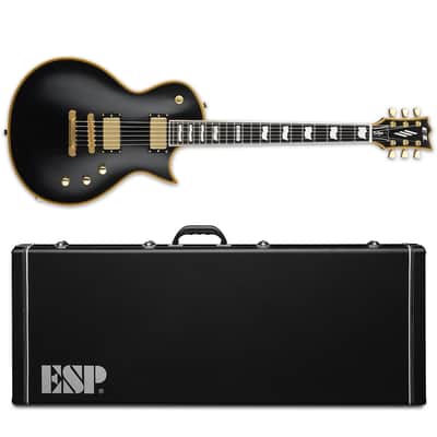 ESP E-II Eclipse DB VB Vintage Black w/ ESP Hard Case! New Electric Guitar EII DBVB image 1