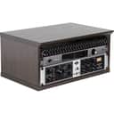 Gator Elite Furniture Series 4U Desktop Studio Rack in Dark Walnut Brown Finish