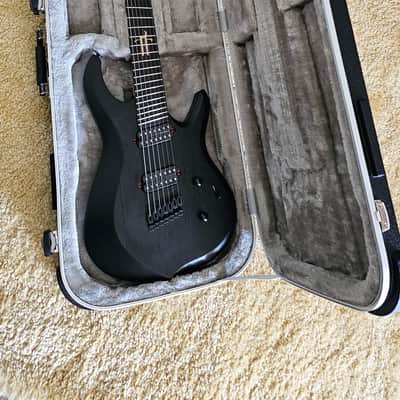 Tagima True Range 7-string Multiscale Black w/ Hard Case image 2