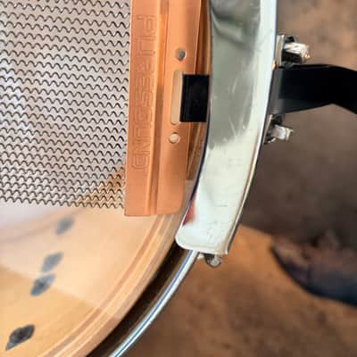 Pearl B-5314D Masters maple custom snare 14x6.5” 1996 - #Natural maple image 13
