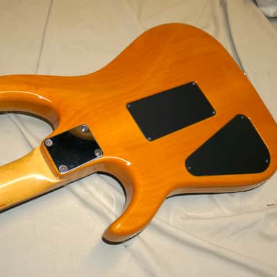 Hamer USA Diablo Guitar with Hamer Case 1991 Aztec Gold image 22