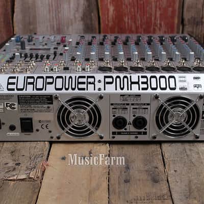 Behringer Europower PMX3000 PMH3000 16 Channel Stereo Powered Mixer with Effects image 10