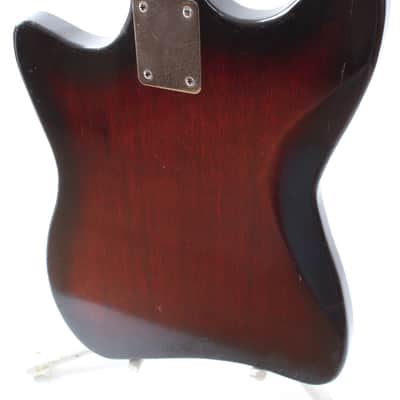 1960s Guyatone EB-8 Bass red sunburst image 8