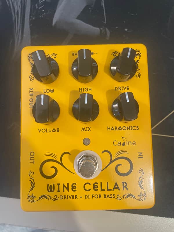 Caline CP-60 Wine Cellar Bass Driver / DI 2019 - Present - Yellow image 1