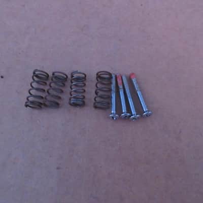 Vintage 1960s Teisco Imperial Guitar Pickup Adjustment Screws & Springs Kent Kawai Aria image 2