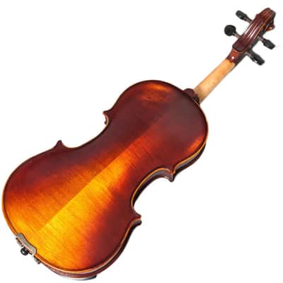 Professional Hand-made 4/4 Full Size Satin Acoustic Violin Antique image 3