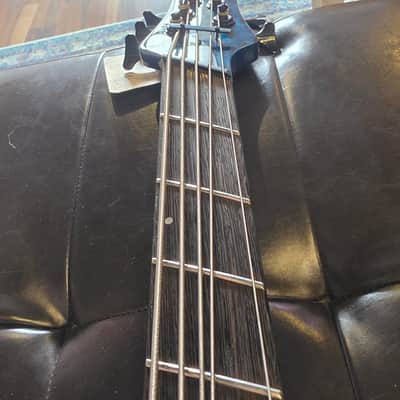 2022 Spector NS Dimension 5 Bass - Black and Blue Gloss - w/Case image 11