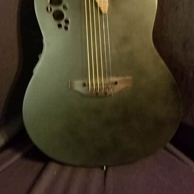 Ovation 1868tx Mod TX Super-shallow Bowl 2018 Satin Black image 2