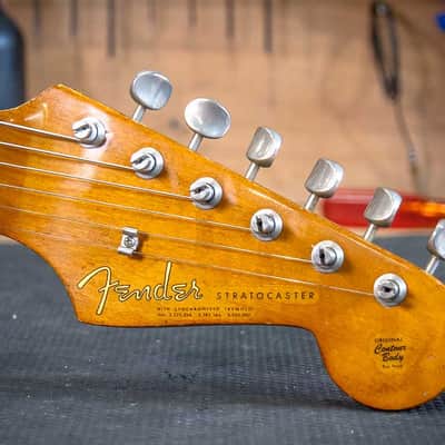 Fender Stratocaster Serie L 1963 - Sunburst Refin image 9