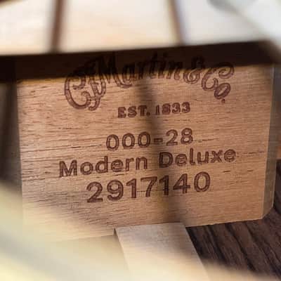 Martin 000-28 Modern Deluxe OM Natural 2025 image 13