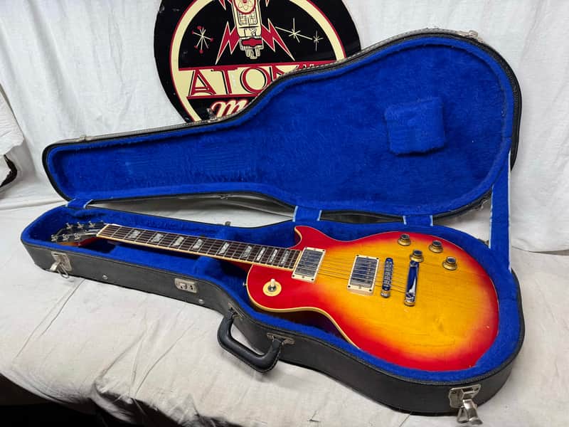 Gibson Les Paul Standard Guitar with Case 1978 - Cherry Sunburst image 1