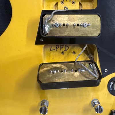 Gibson Les Paul Faded Double Cutaway 2008 Worn Yellow DC Special w/ Gold Gibson Hard Case image 23