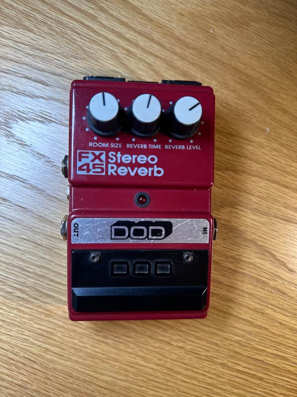 DOD FX45 Stereo Reverb 1984 SUPER RARE! WORLDWIDE SHIPPING