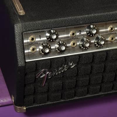 1970s Fender PA-100 100w 4-Channel Tube Amp Head (Serviced, Ready) image 2
