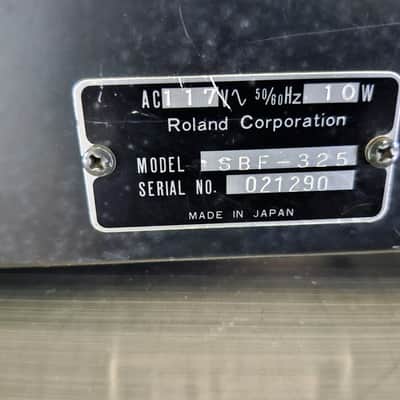 Roland SBF‑325 – Fully Serviced, Recapped, Aligned – Classic Stereo Flanger image 8