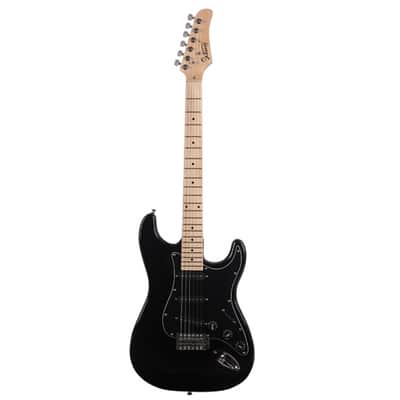 Glarry GST Electric Strat Style Guitar Free USA Shipping 2021 Black image 3
