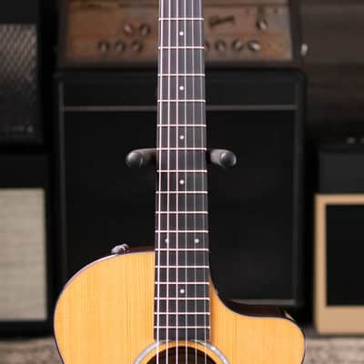Taylor 212ce-N Plus Nylon Grand Concert Acoustic/Electric Guitar with Aerocase image 4