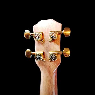 Solid Live Edge Koa Pineapple Concert Ukulele (SCJ - Jazz Hat # 145) image 10