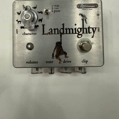 320 Design Landmighty Overdrive Rare Guitar Effect Pedal Made In Japan image 1