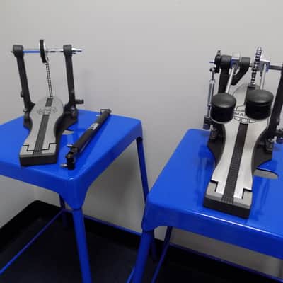 Mapex P400TW Double Pedal Single Chain Drive w/ Duo-Tone Beater - Chrome image 1