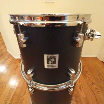 Sonor Force 2001 12 Round X 10 Rack Tom, Black Lacquer, Pro Heads - Mint! image 1
