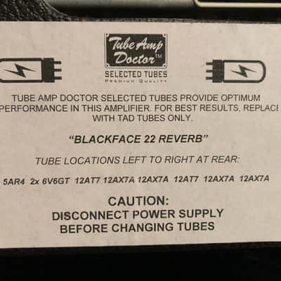 TAD Deluxe Reverb 2018 - Black tolex image 9