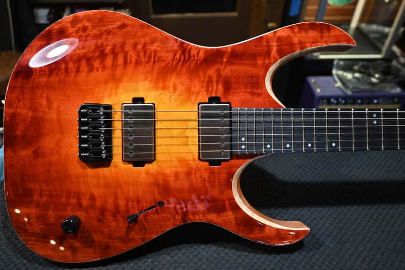 Mayones Duvell Elite 6 - Lava Burst #6109 image 1