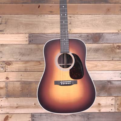 Martin D-28 Satin 1935 Burst Acoustic Guitar Satin 1935 Sunburst w/ Case image 4