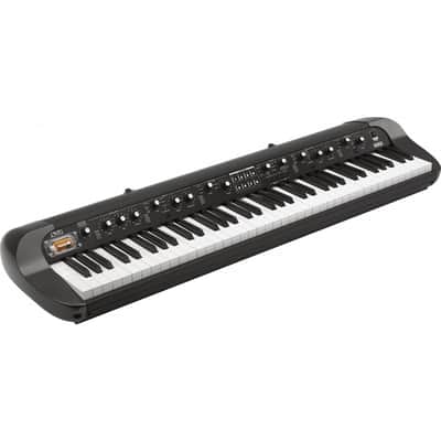 Korg SV2-73 Stage Vintage Digital Piano 2018 - Present - Black with White / Black Keys