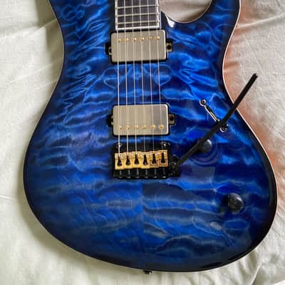 Immagine Mayones Regius Core Classic 6 (2023) Custom Blue Flame, Bare Knuckle TKO - MINT - 8