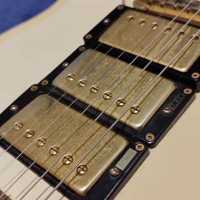 Burny RSG 70 1980's - Sg 61 Custom- Ivory white image 7
