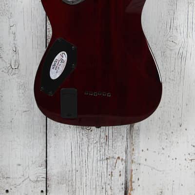 Schecter Hellraiser C-1 Electric Guitar Quilt Maple Top Black Cherry Finish image 8
