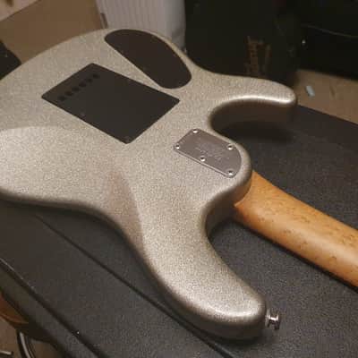 Music Man USA John Petrucci JP6 RARE Silver Sparkle Dream Theater G3 Signature Birdseye Neck Guitar image 25