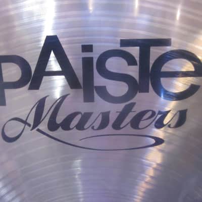 Paiste 15" Masters Dark Hi-Hat Cymbals Pair 0005503115 image 2