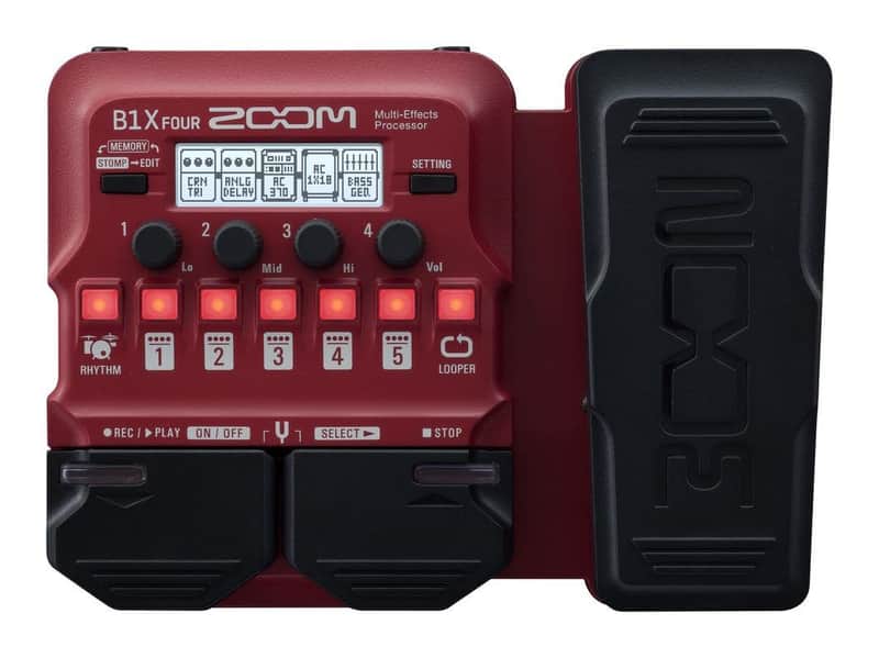 Zoom B1X Four Bass Multi-Effects Pedal image 1