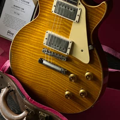 Gibson Les Paul Standard 1959 Custom Shop Murphy Lab Ultra Heavy Aging Lemon image 2