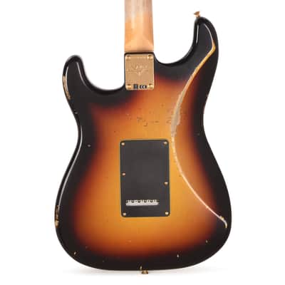 Fender Custom Shop Artist Stevie Ray Vaughan Signature Stratocaster Relic Faded 3-Color Sunburst (Serial #CZ589231) image 3