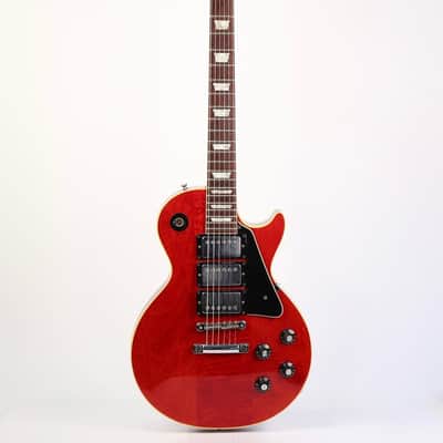 Gibson Custom Les Paul  1970 - Cherry -VIDEO- Cherry 3 Pat No Sticker pickups image 7