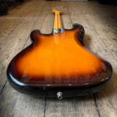 2011 Fender American Vintage '57' Precision Bass in Sunburst finish & case image 6