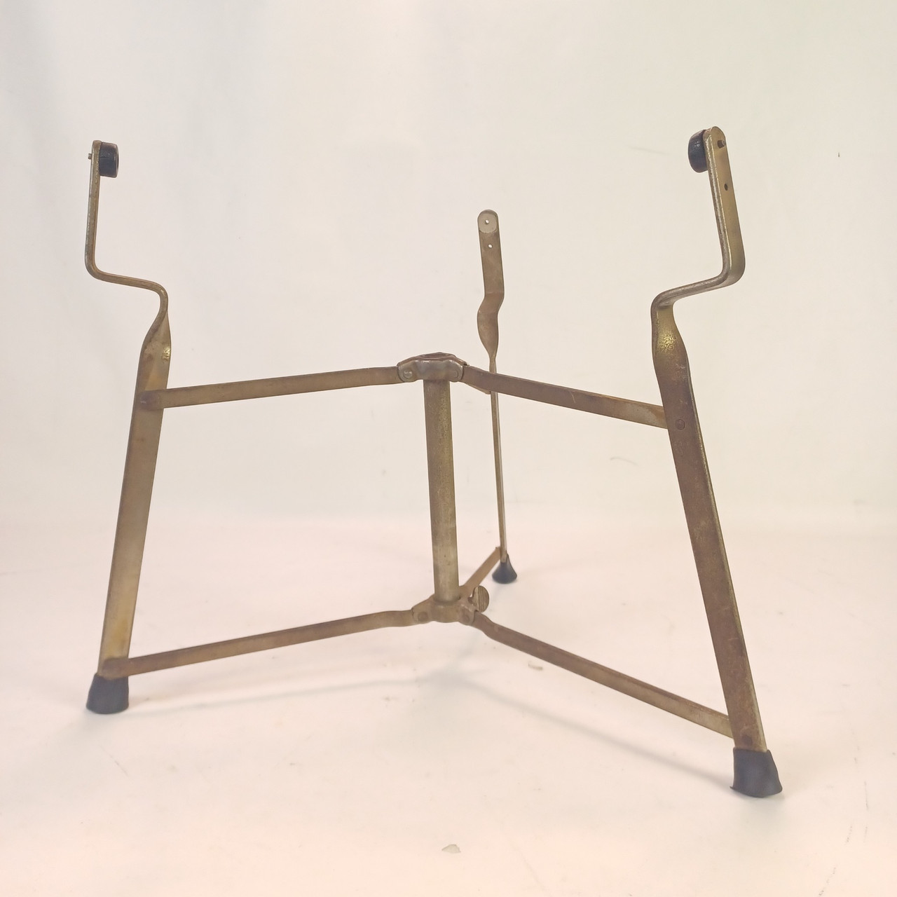 Slingerland 16" Radio King Floor Tom Drum Cradle/Basket/Stand Mount Vintage 40s — main photograph