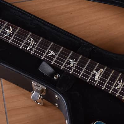 PRS Paul Reed Smith Hollowbody II Piezo Pattern 85/15LT Aquamarine image 6