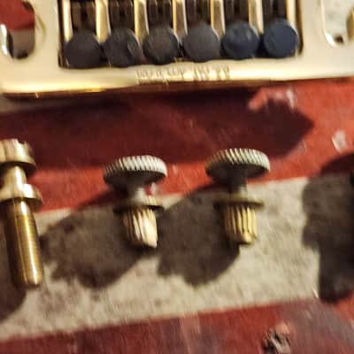 Gibson Kahler Flyer Tremolo 1983 Lacquered Brass Norlin complete image 2