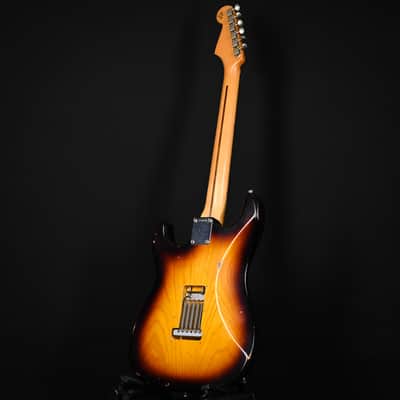 Fender Custom Shop Masterbuilt Vince Van Trigt Wildwood 10 '57 Stratocaster Journeyman- Faded Aged 2 Color Sunburst 2023 (R132772) image 15