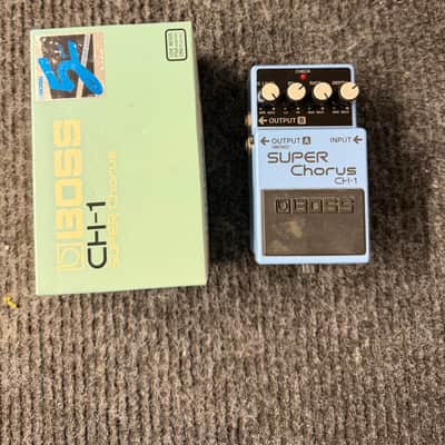 Boss CH-1 Super Chorus (Dark Gray Label) 2001 - Present - Blue image 2