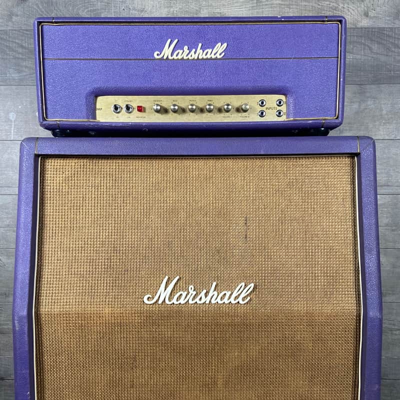 Marshall JMP 50 Half Stack 1971 - Purple image 1