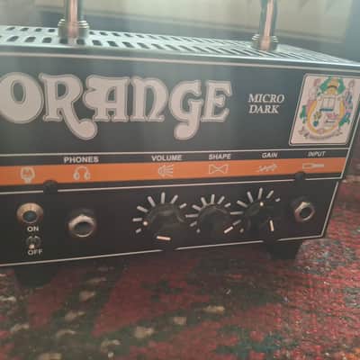 Orange Micro Dark 20-Watt Guitar Amp Head 2015 - Present - Black image 3