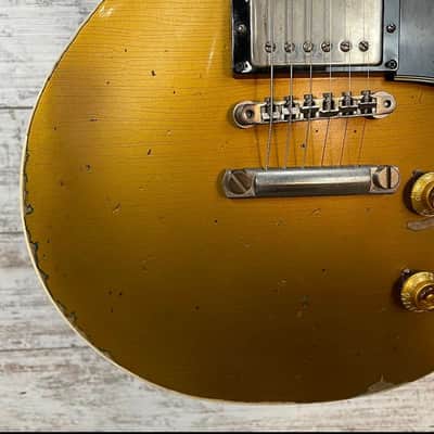 2016 Gibson Custom Shop True Historic Aged '57 Les Paul Goldtop w/ OHSC image 11