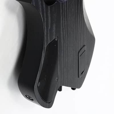 Agile 8 String Multi-Scale Fan Fret Chiral Nirvana 82831 RL MOD SS Flat Black Headless Electric Guitar image 10
